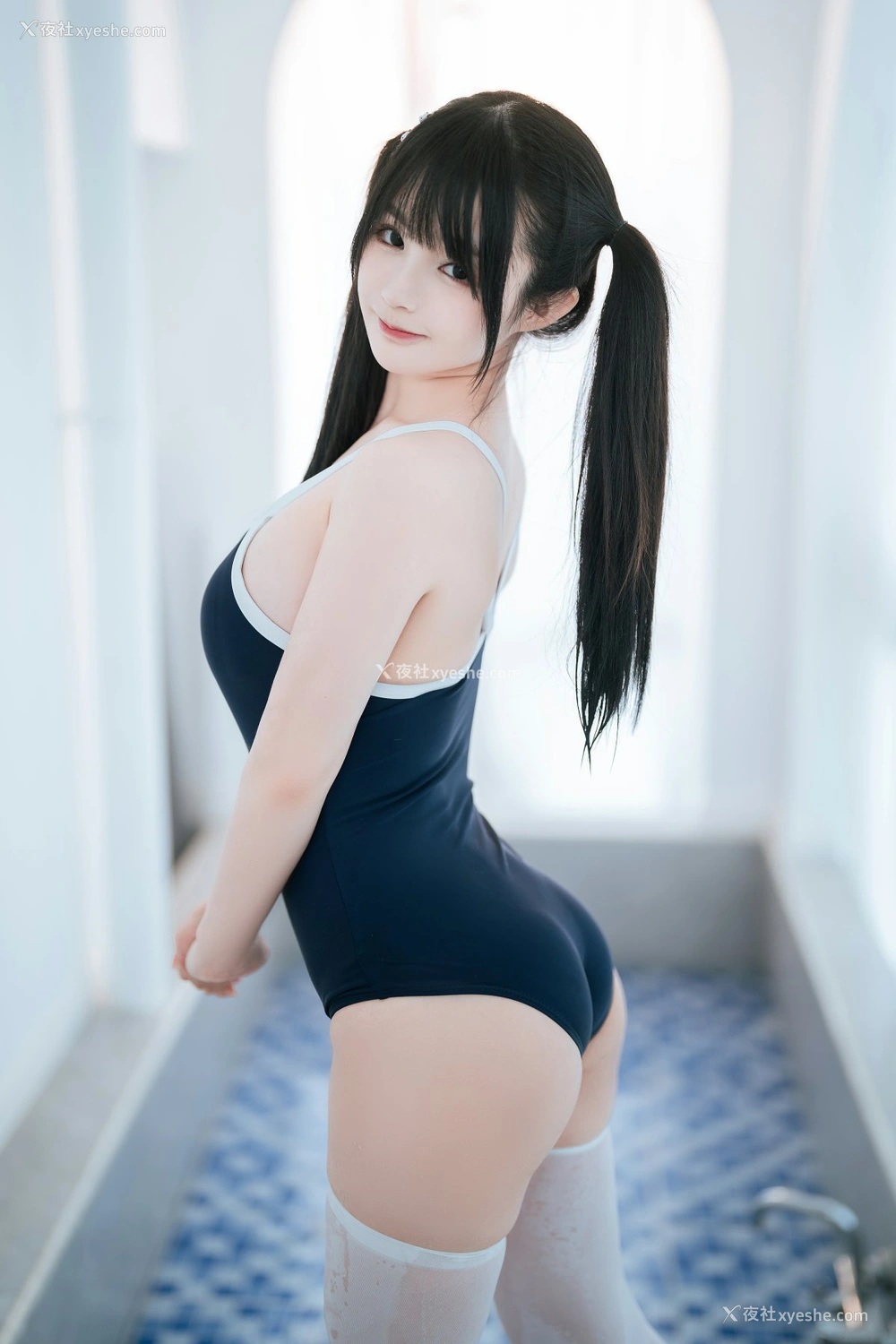 1P - 桜井宁宁 – 白丝死库水