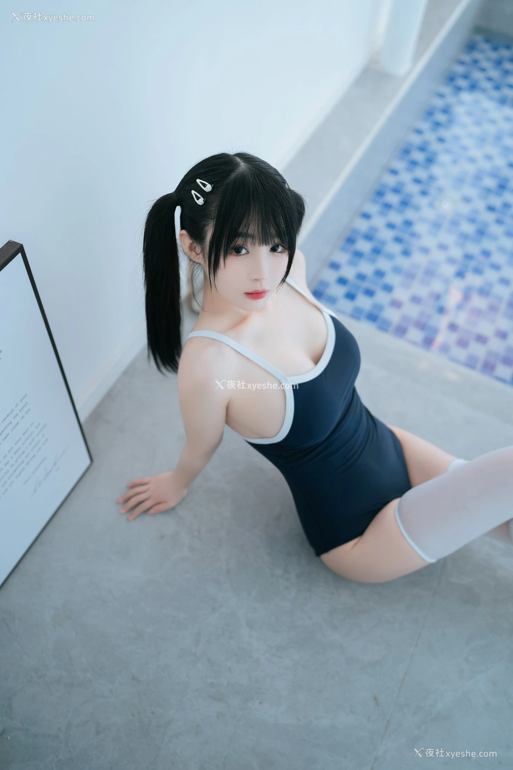 1P - 桜井宁宁 – 白丝死库水