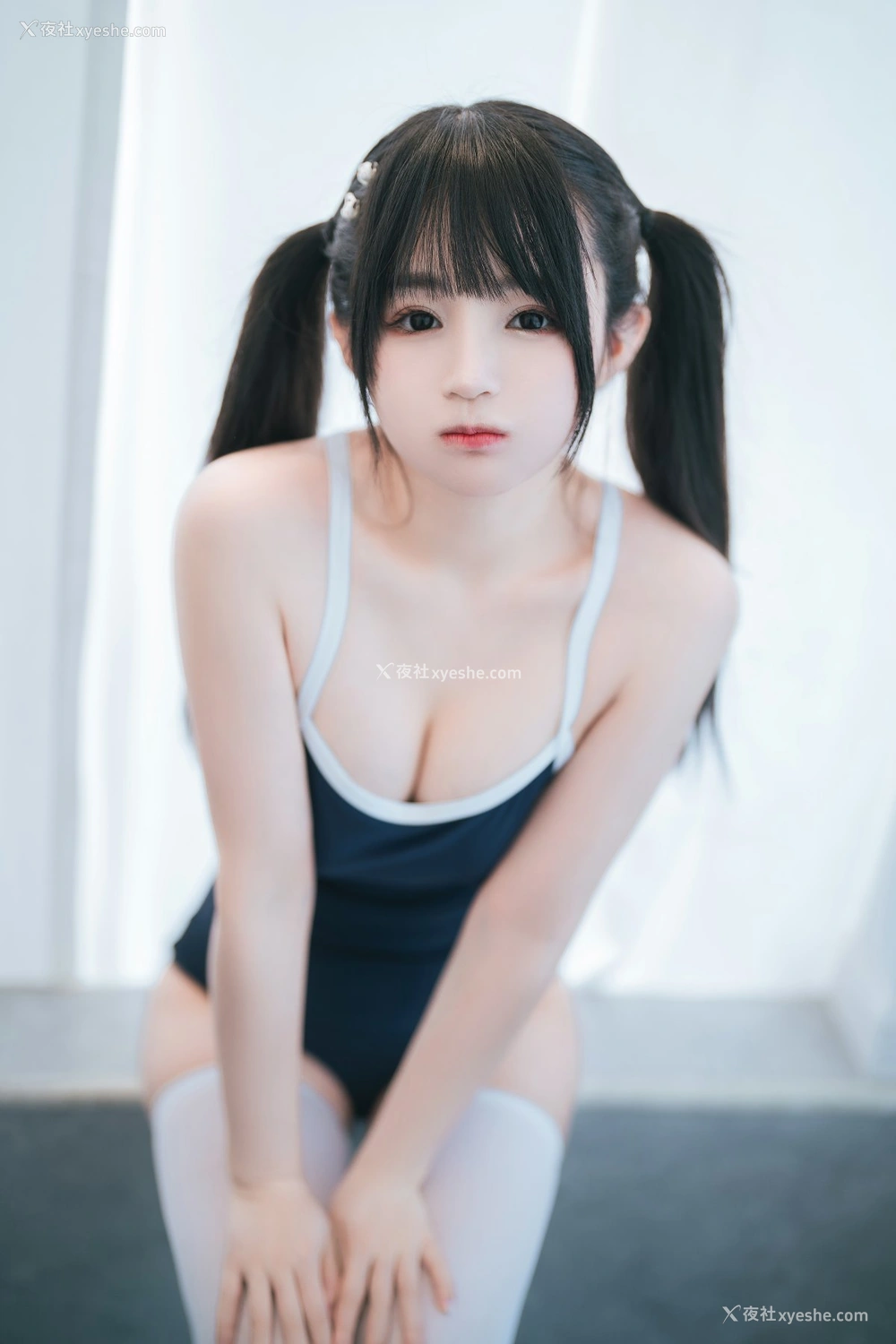 1P - 桜井宁宁 – 白丝死库水