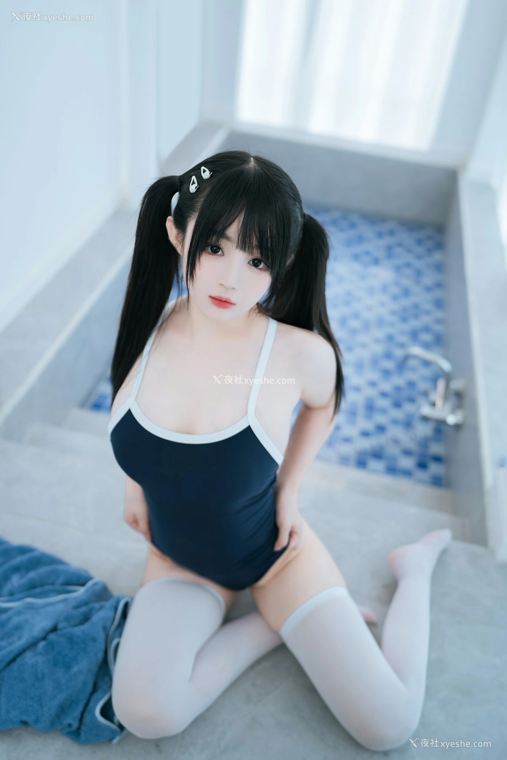 1P - 桜井宁宁 – 白丝死库水