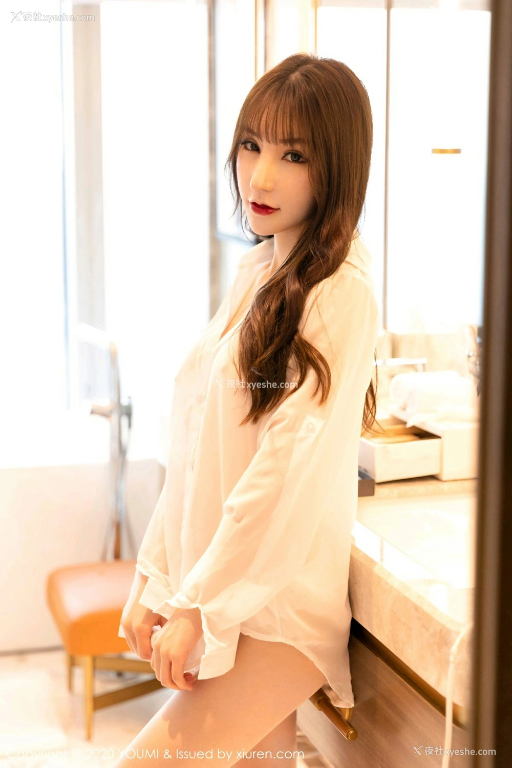 1P - [YOUMI尤蜜荟] VOL.525 周于希Sandy 酒店浴室