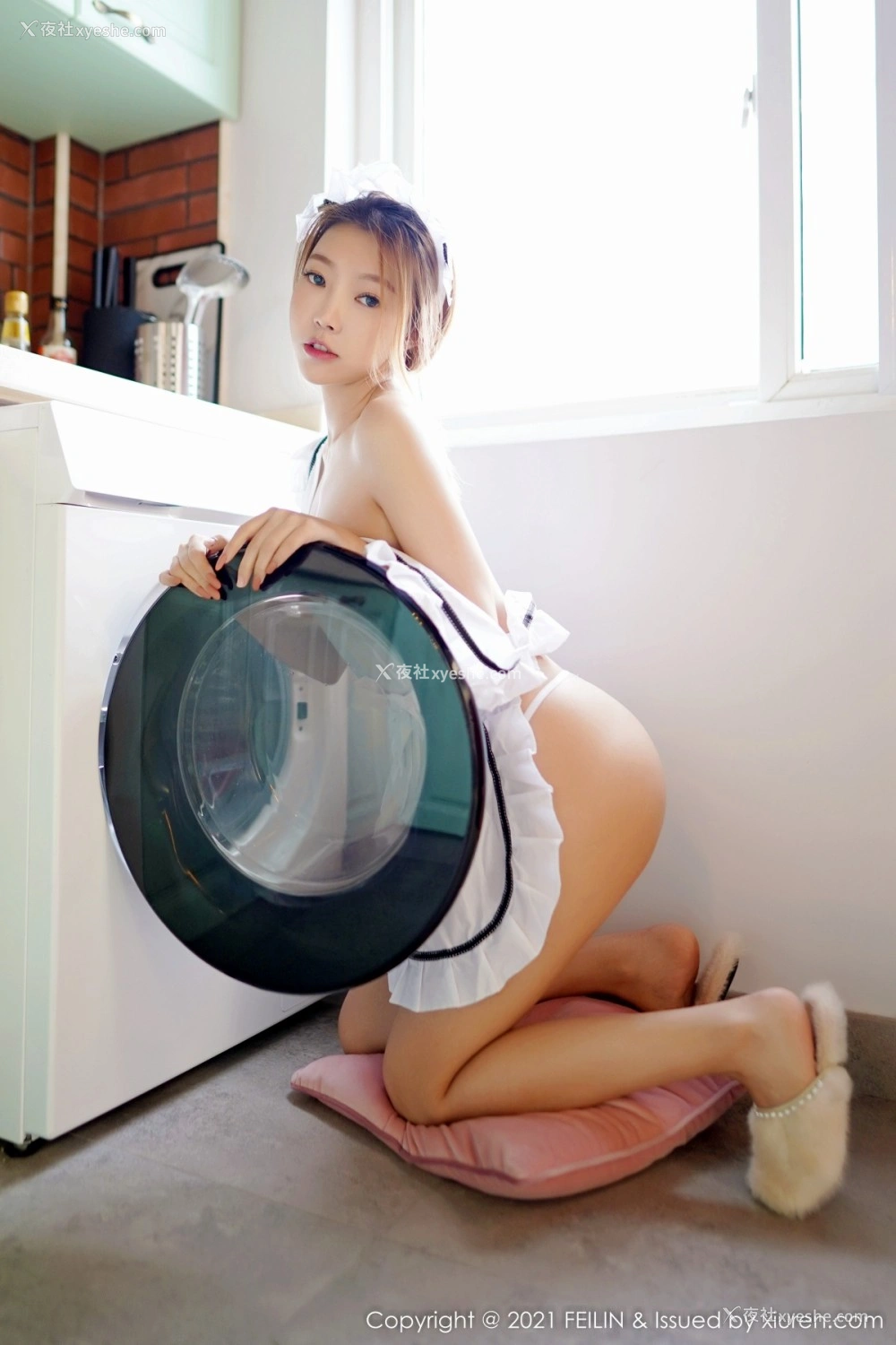 1P - [FEILIN嗲囡囡] VOL.423 冯木木LRIS 家居女友
