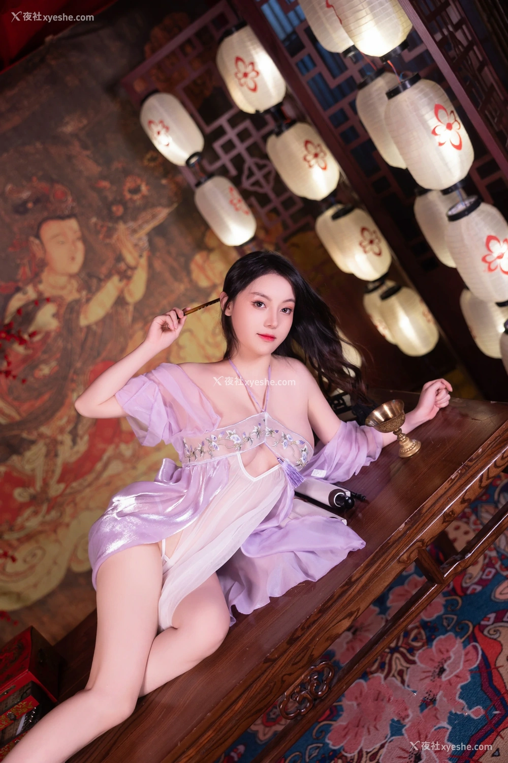 1P - xiuren秀人网福利豆瓣酱大尺度内部私购古装温泉