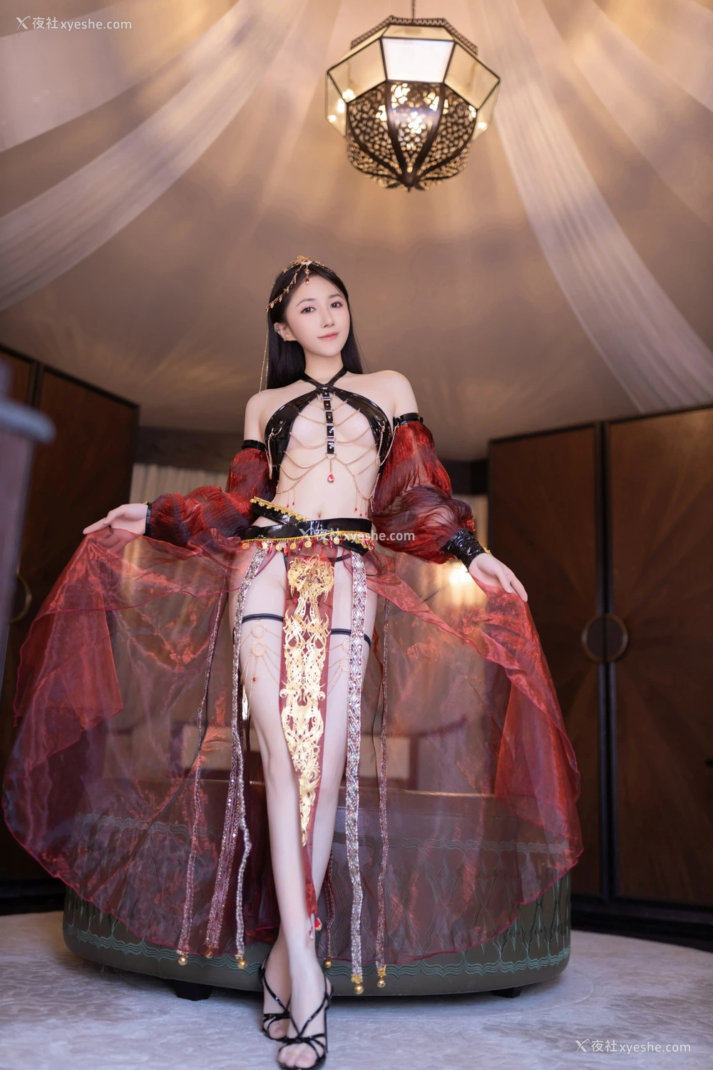 1P - xiuren秀人网福利鱼子酱Fish大尺度内部私购舞娘