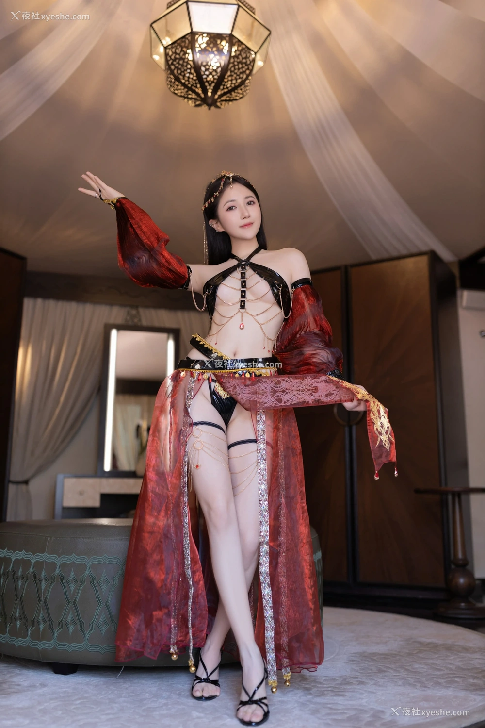 1P - xiuren秀人网福利鱼子酱Fish大尺度内部私购舞娘