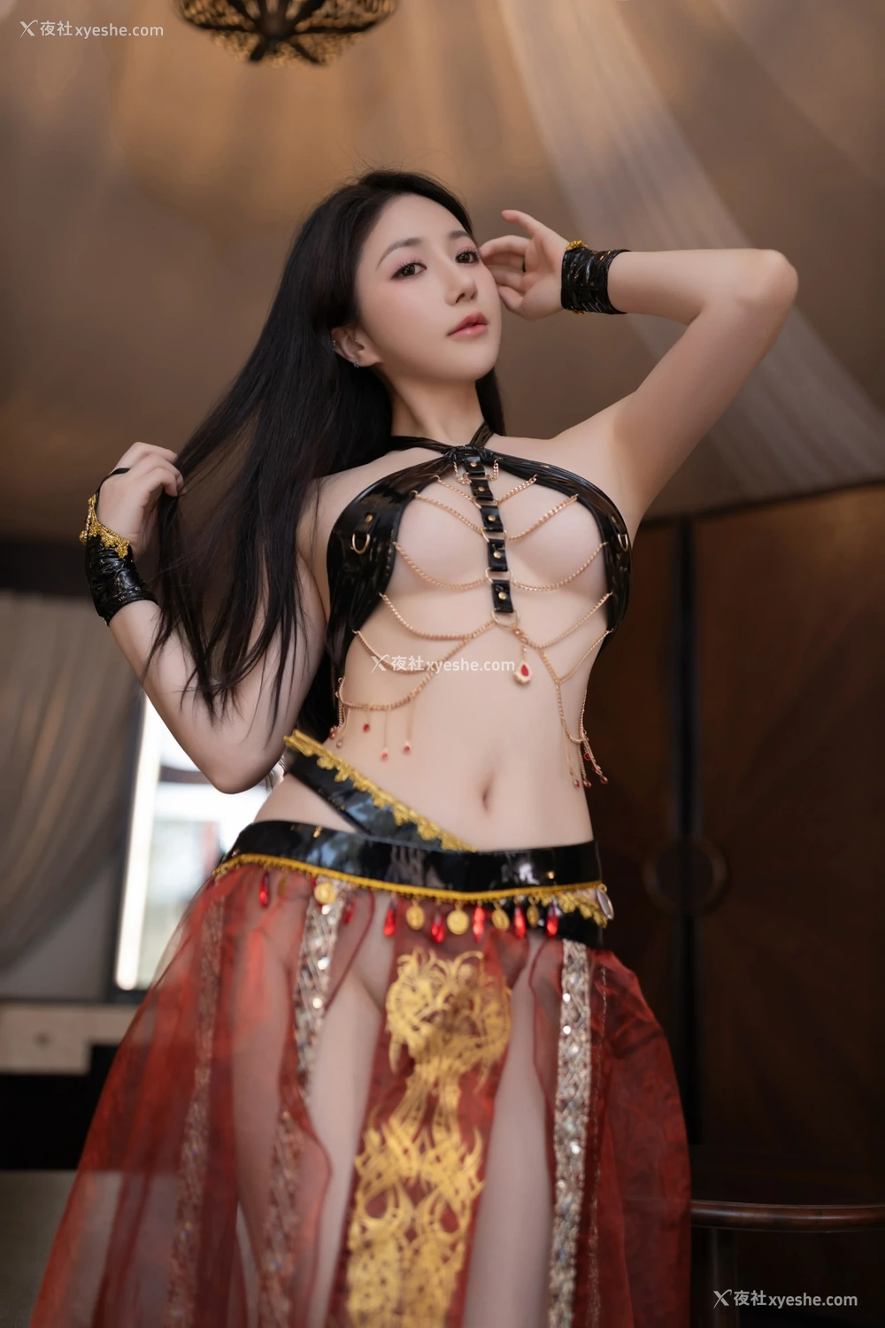 1P - xiuren秀人网福利鱼子酱Fish大尺度内部私购舞娘