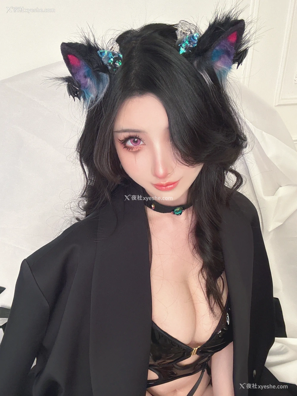 1P - 星之迟迟 – 万圣节小恶魔猫耳