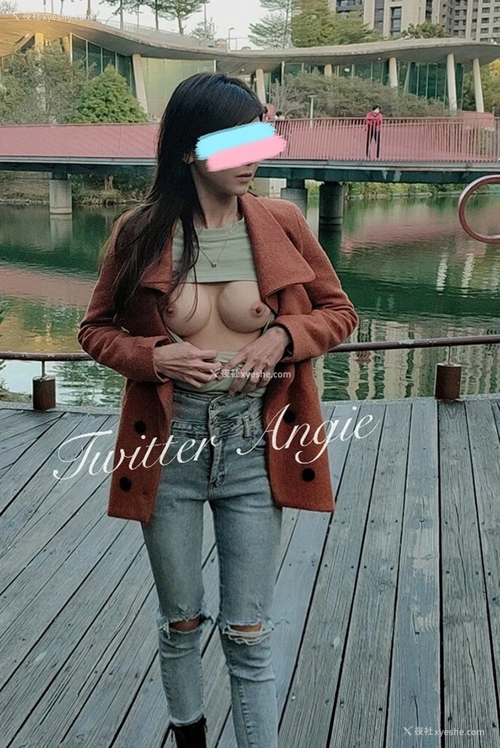 1P - 露出系长腿少妇@angie 尺度订阅视图合集5
