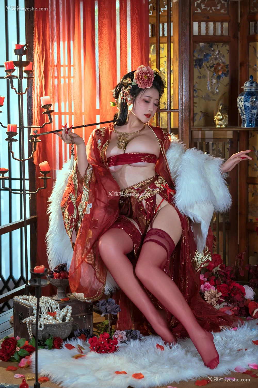 1P - 云溪溪 – 奶桃&奈汐酱nice 青楼韵事