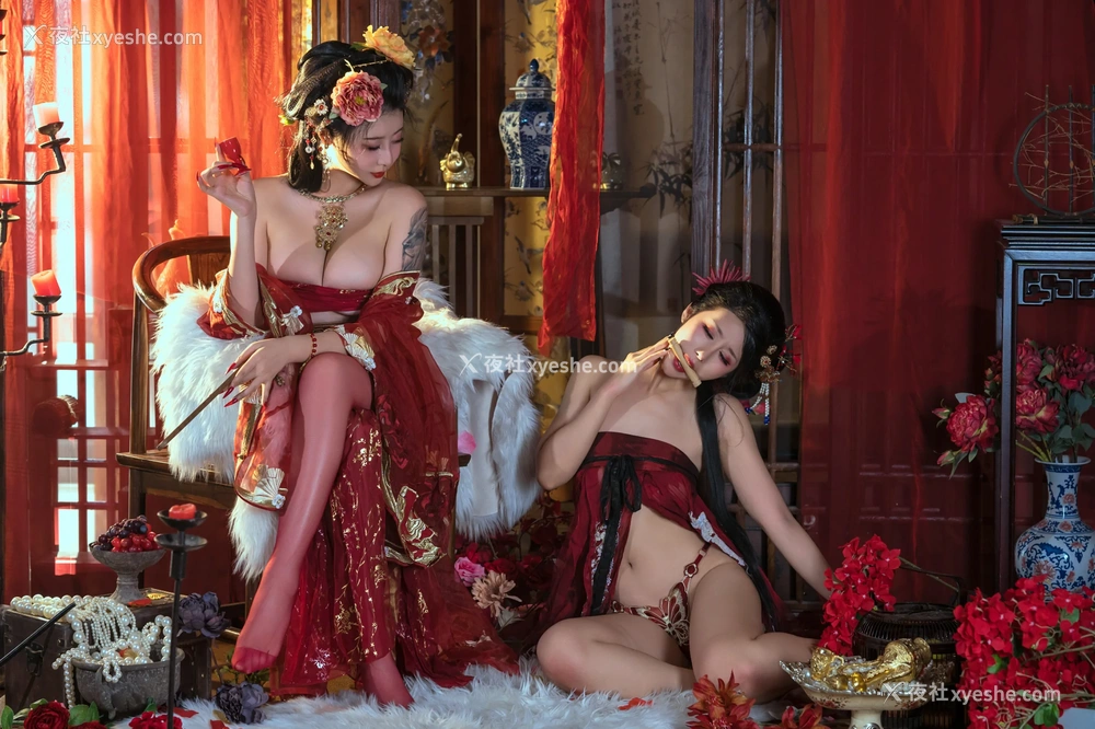 1P - 云溪溪 – 奶桃&奈汐酱nice 青楼韵事