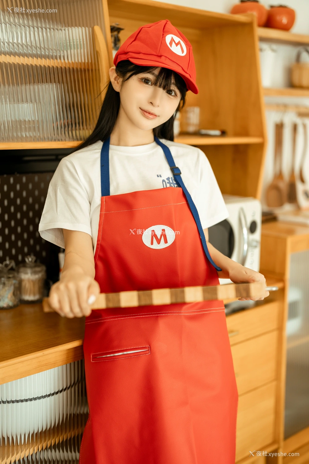 1P - 桜井宁宁 – 121期作品 马里奥围裙