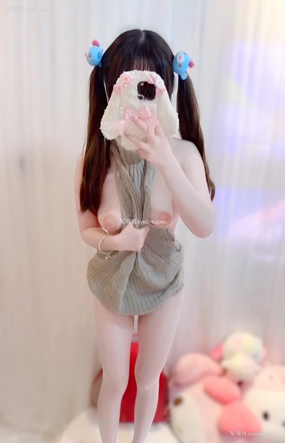 1P - 双马尾粉嫩白虎@小粉馒头 尺度私拍视图合集2