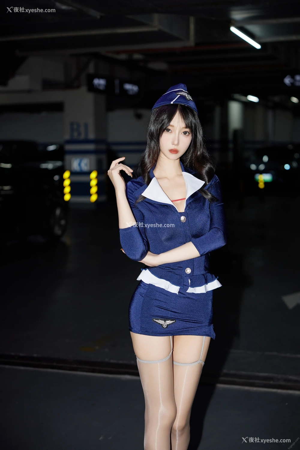 1P - xiuren秀人网福利玥儿玥er大尺度内部私购教官制服