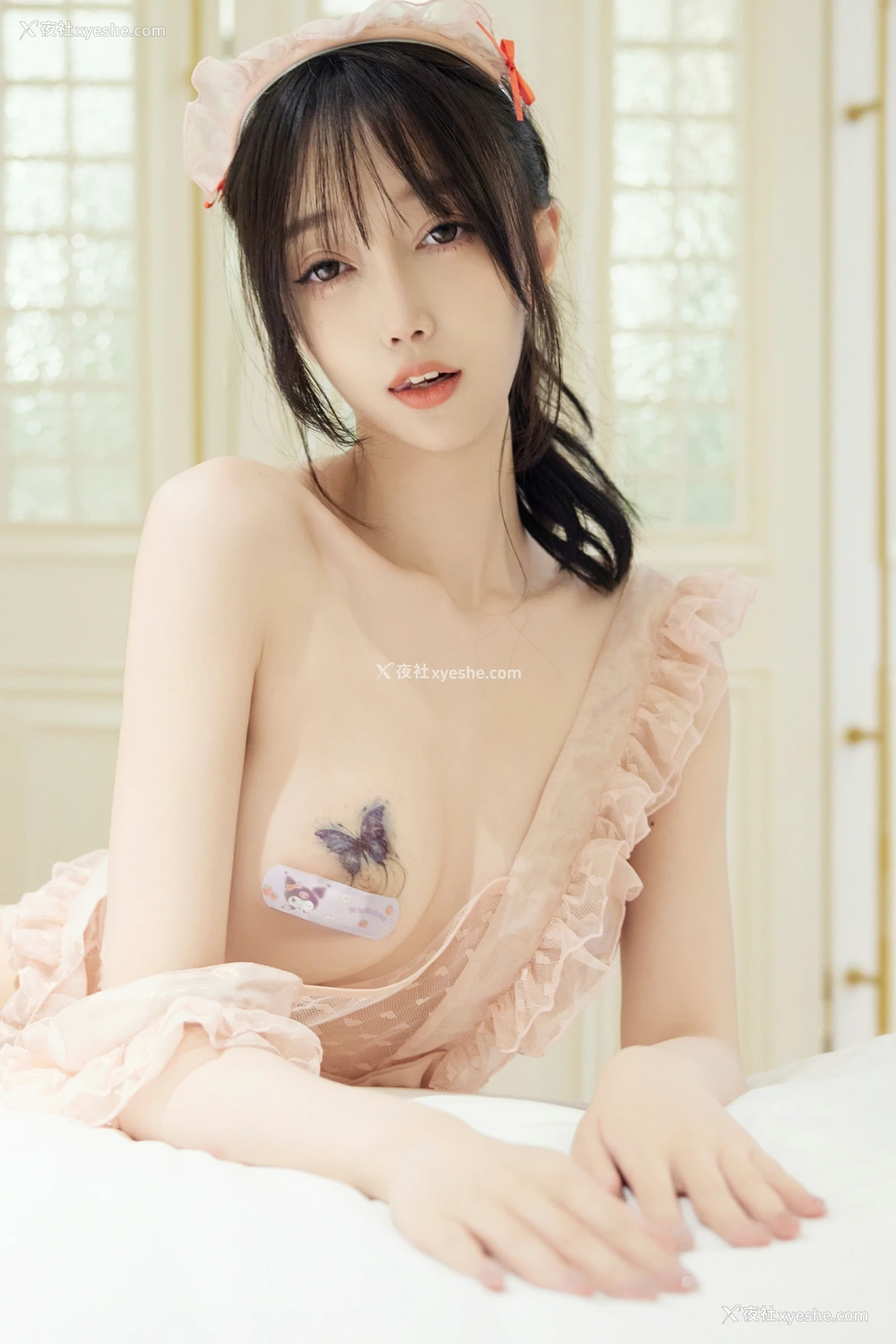 1P - xiuren秀人网福利玥儿玥er大尺度内部私购粉色女仆