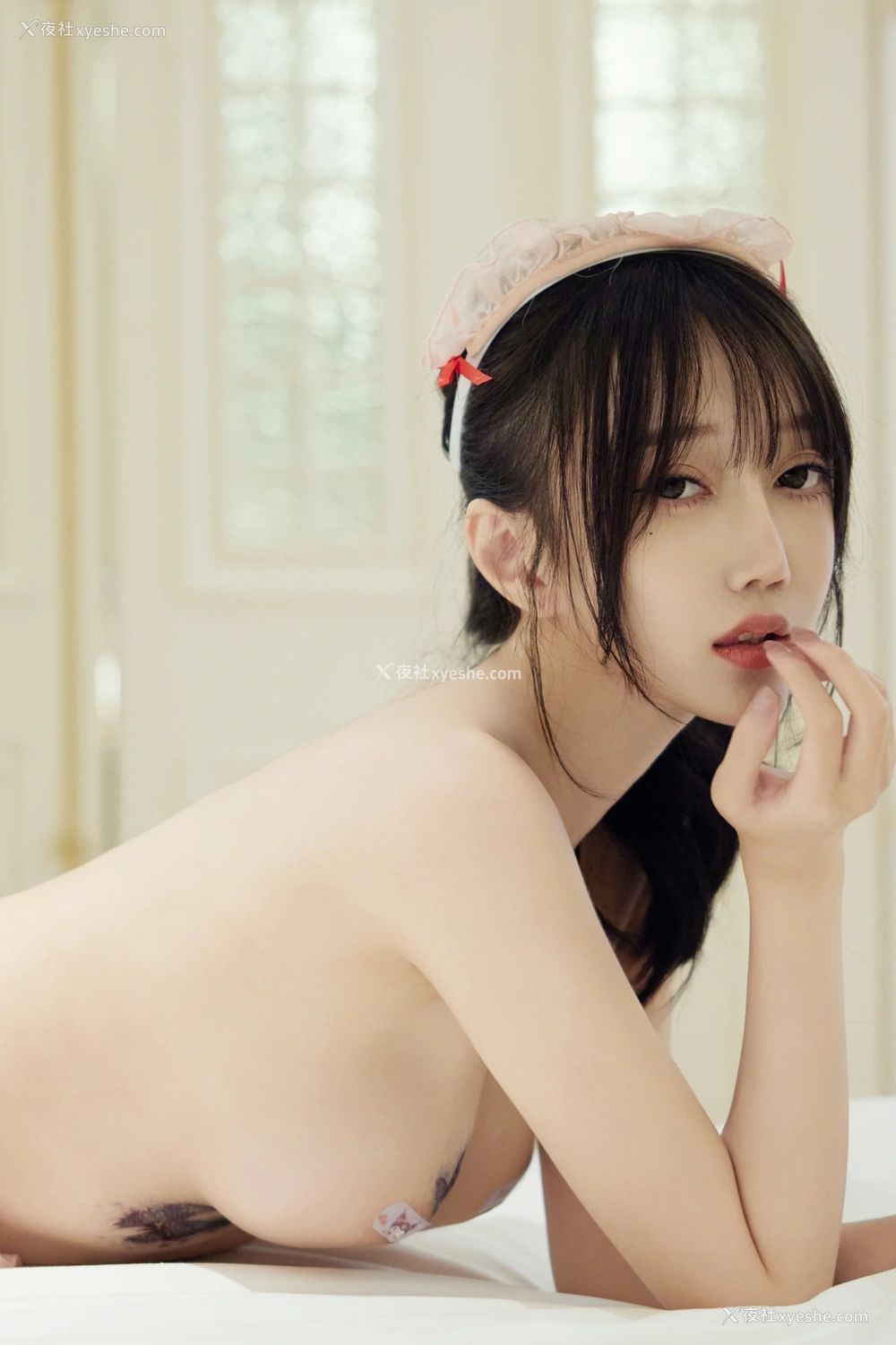 1P - xiuren秀人网福利玥儿玥er大尺度内部私购粉色女仆