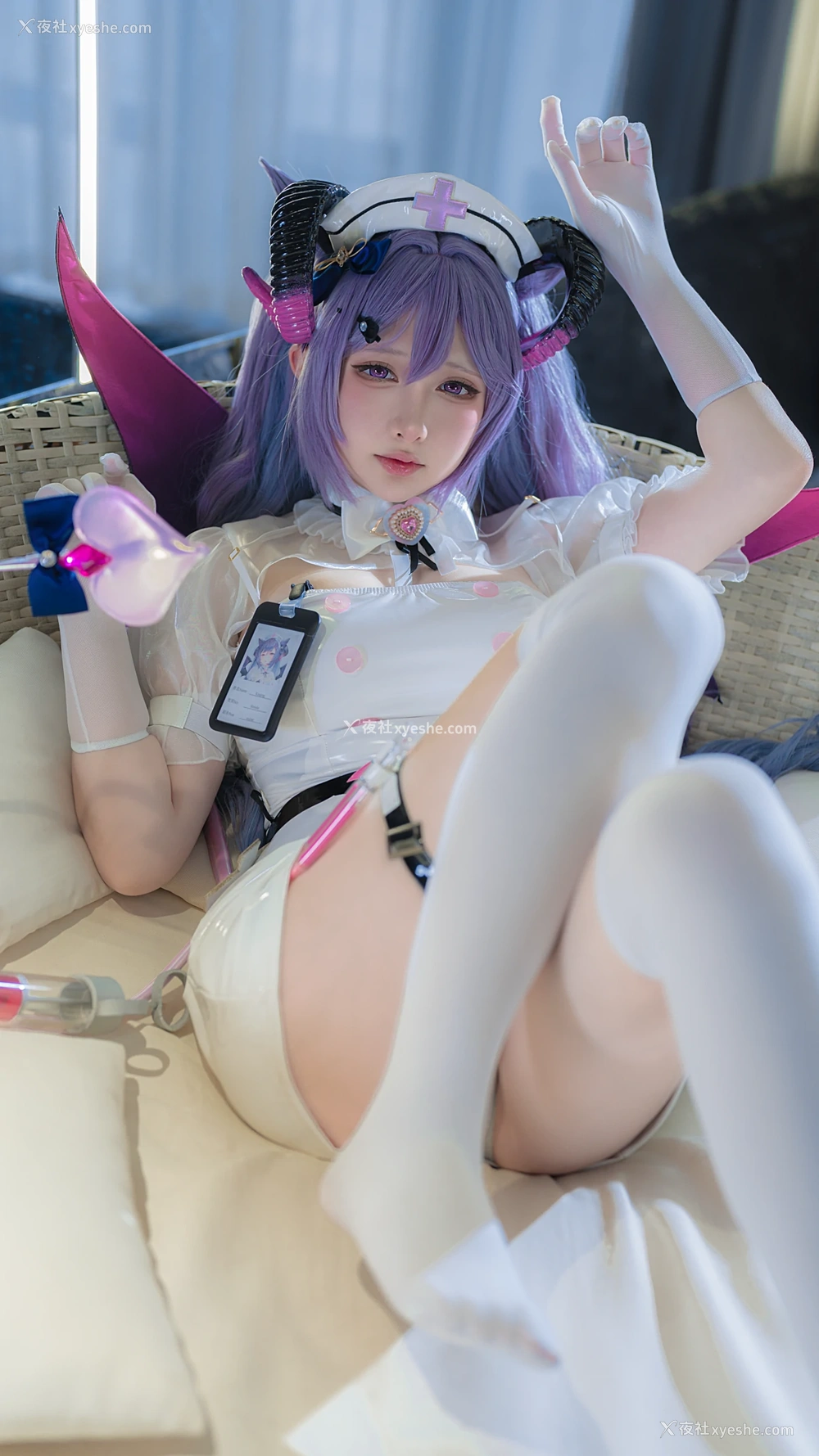 1P - 樱梨梨 – 刻晴魅魔护士