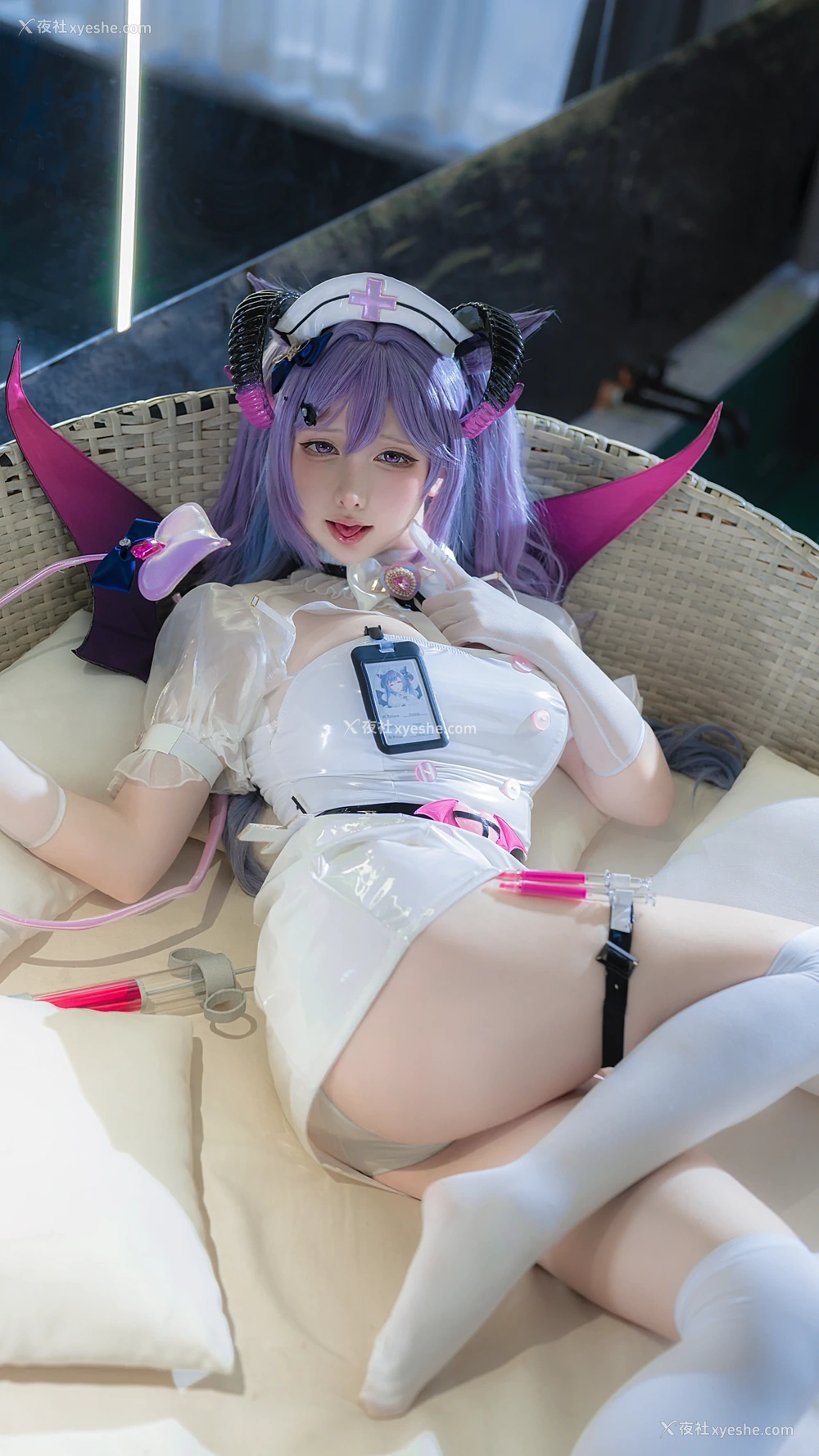 1P - 樱梨梨 – 刻晴魅魔护士