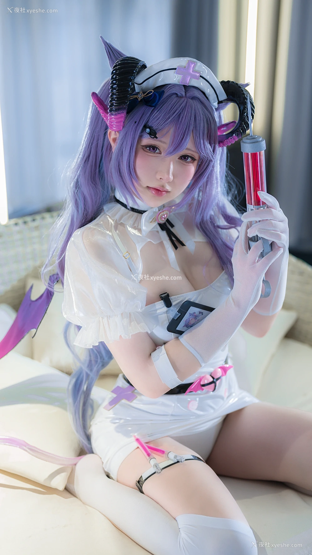 1P - 樱梨梨 – 刻晴魅魔护士