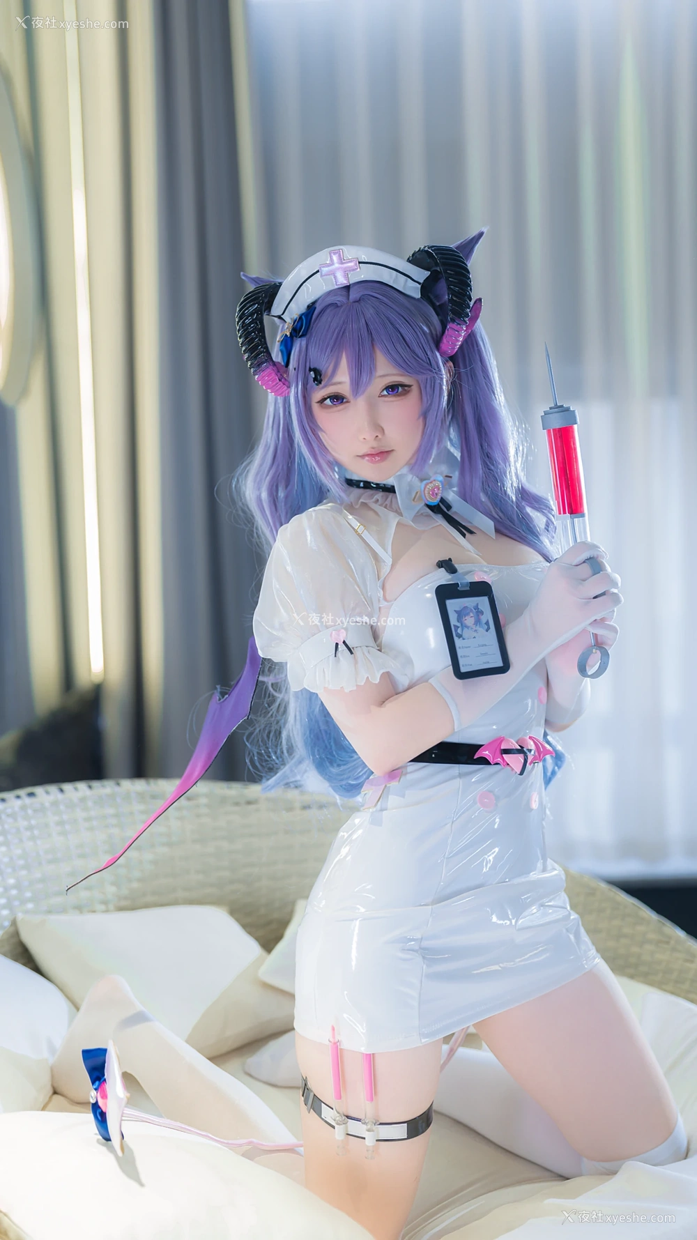 1P - 樱梨梨 – 刻晴魅魔护士