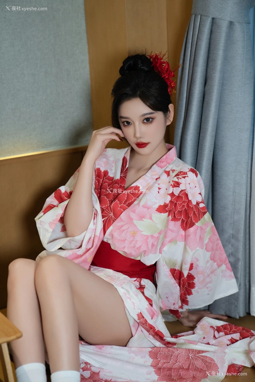 1P - xiuren秀人网福利杨晨晨Yome大尺度内部私购和服日系风