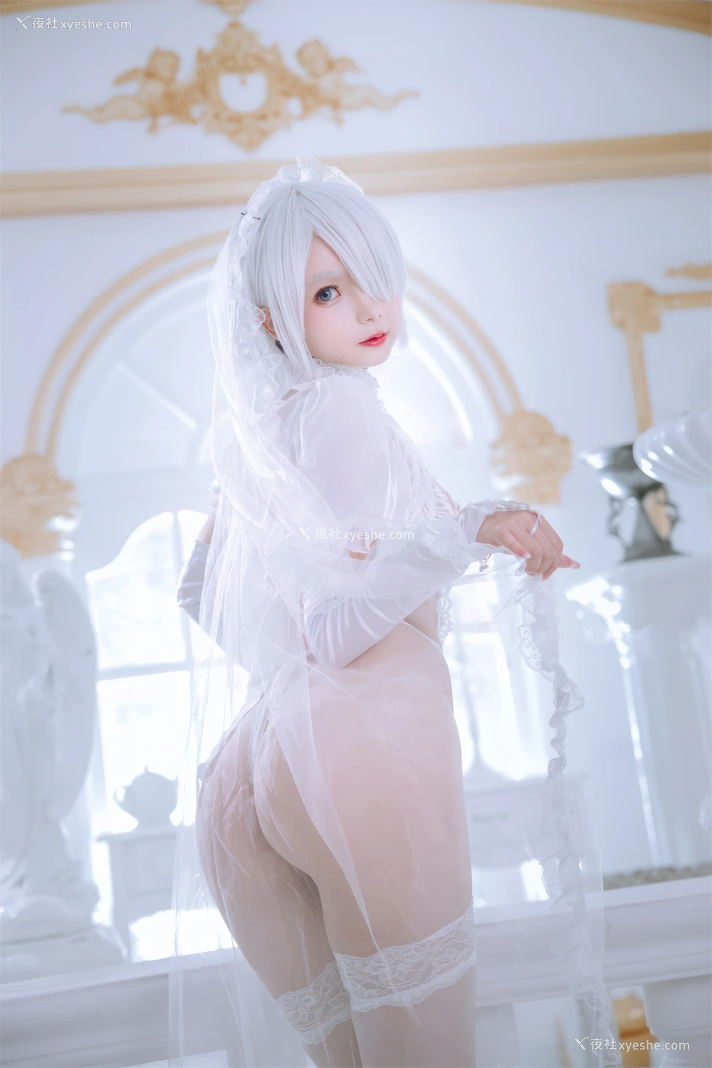 1P - 日奈娇 – 白色花嫁