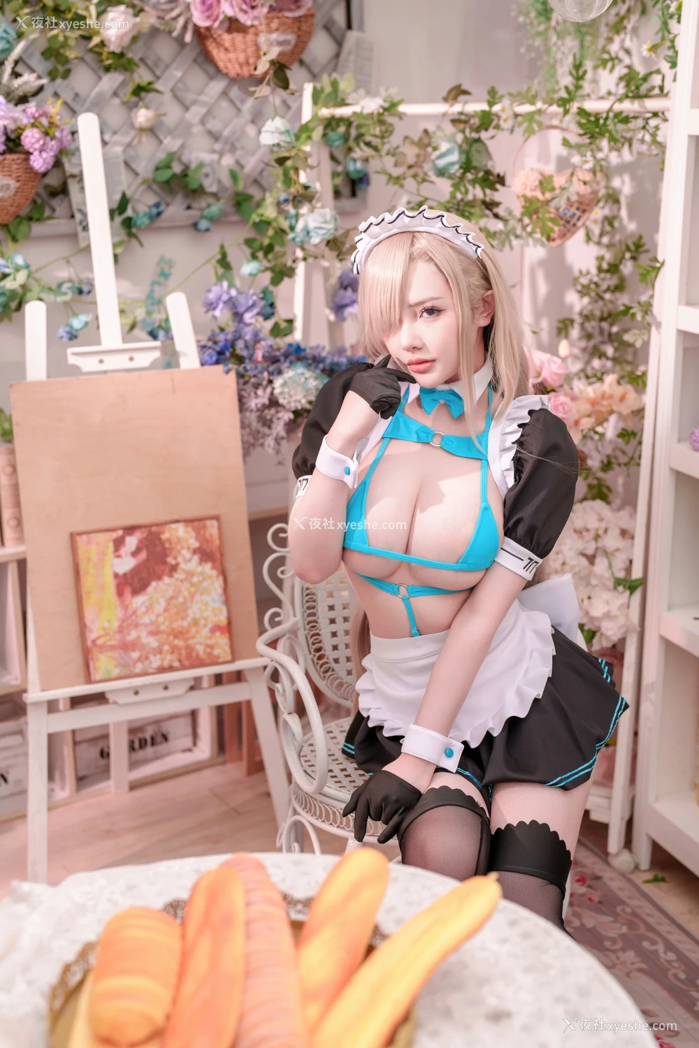 1P - 雯妹不讲道理 – 之濑明日奈 女仆