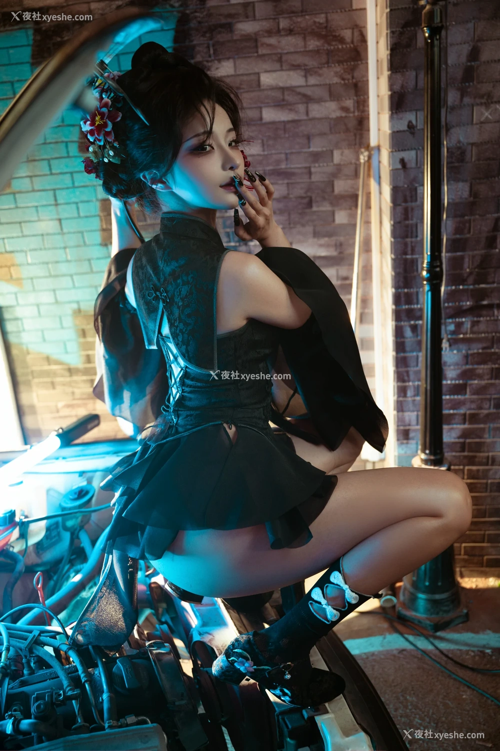 1P - 蠢沫沫 – 蔻 少女后庭