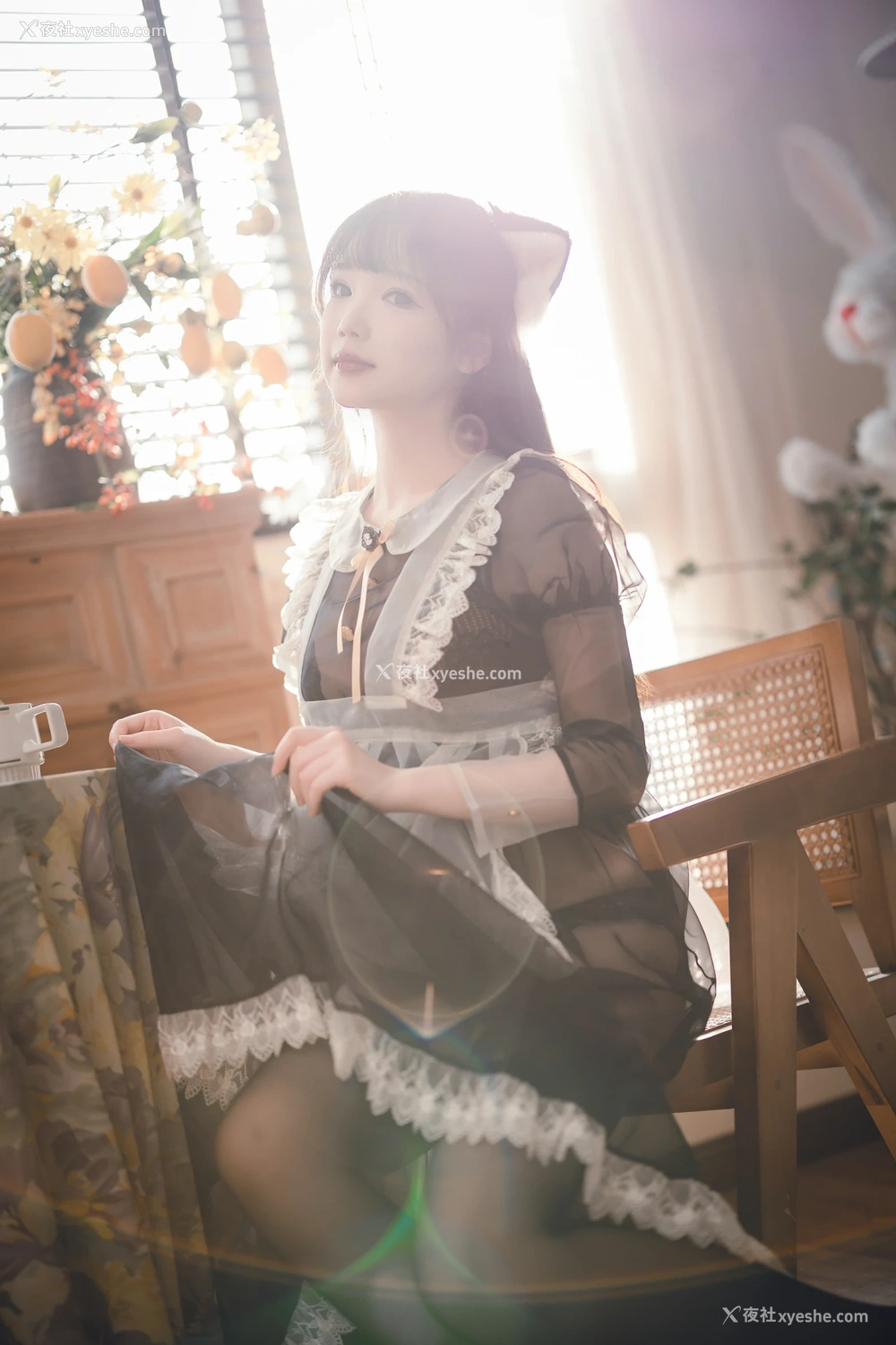 1P - 雪晴Astra – 2024春季限定 透明女仆