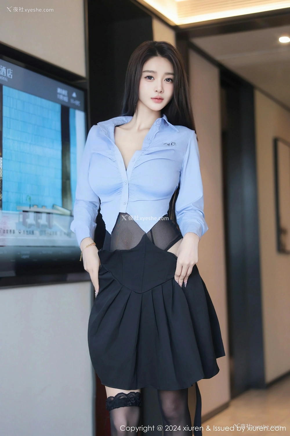 1P - [XiuRen秀人网] No.9591 candy糖糖