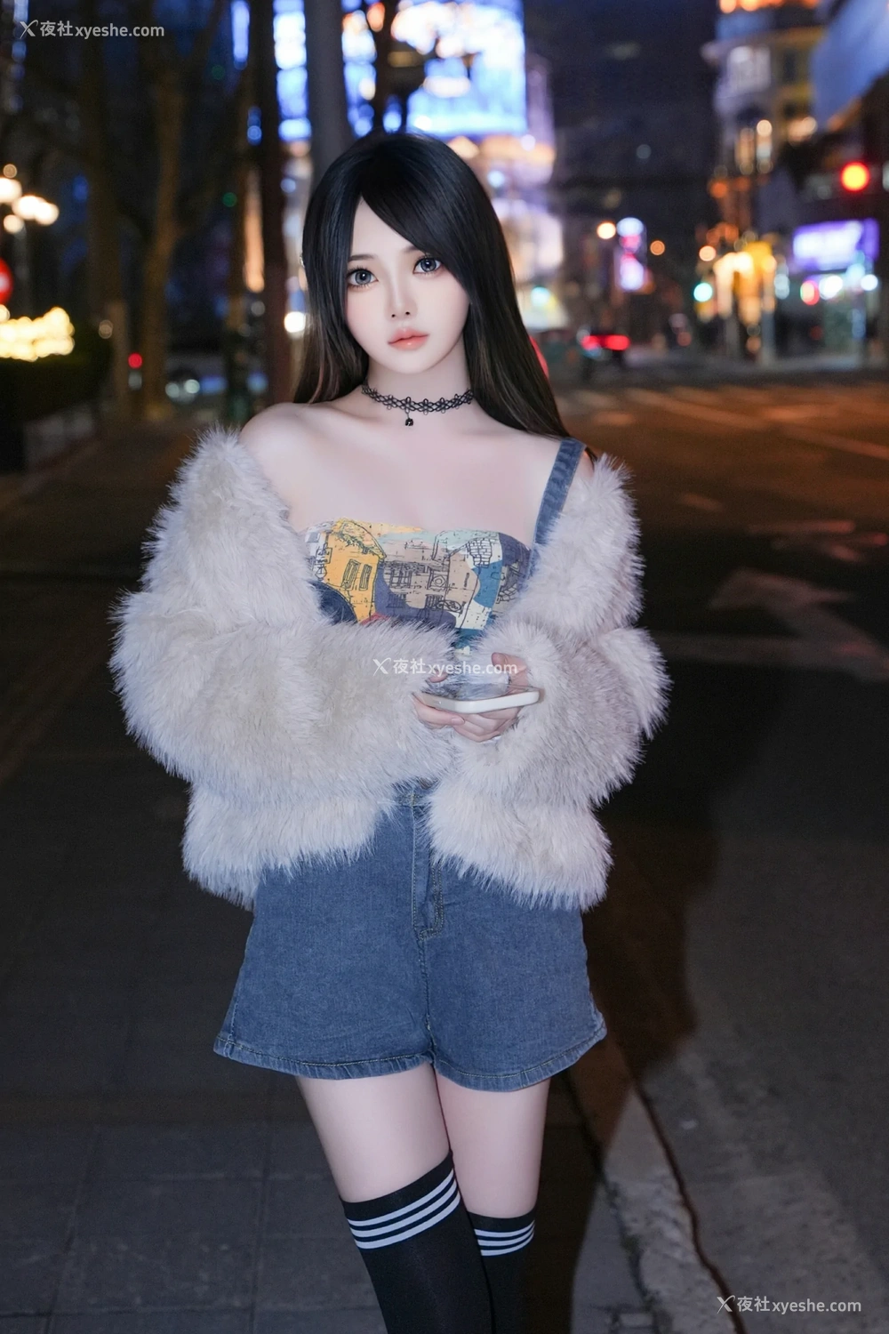 1P - xiuren秀人网福利林月月大尺度内部助力抹胸背带