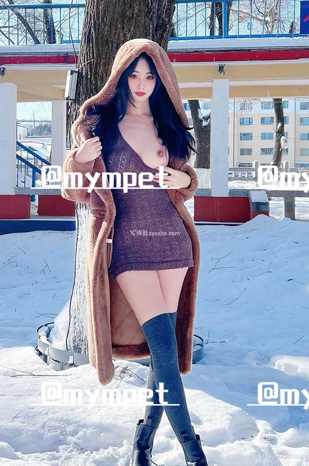 1P - 露出系福利姬@mympet 尺度私拍视图合集