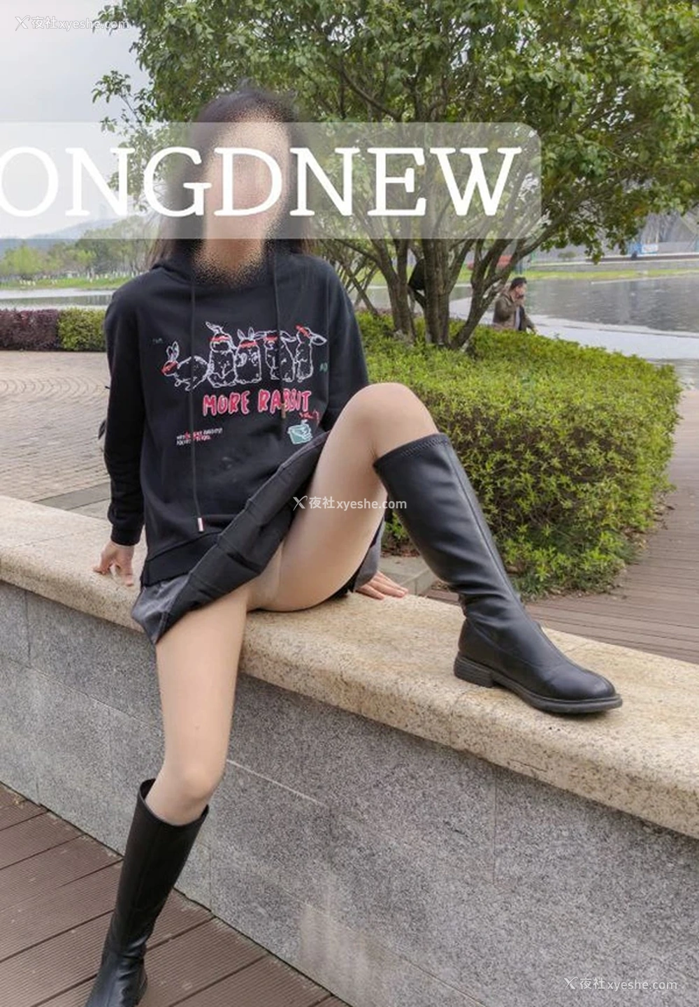 1P - 绿帽网红@长沙DDNEW情侣 尺度视图合集