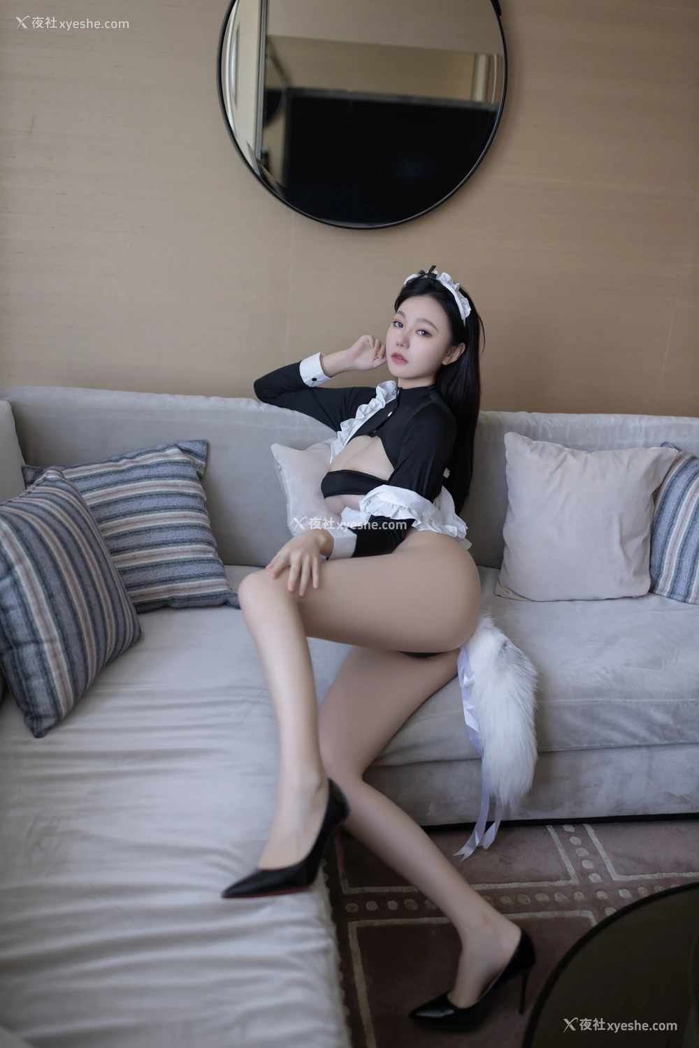 1P - xiuren秀人网福利安然anran大尺度私拍写真女仆