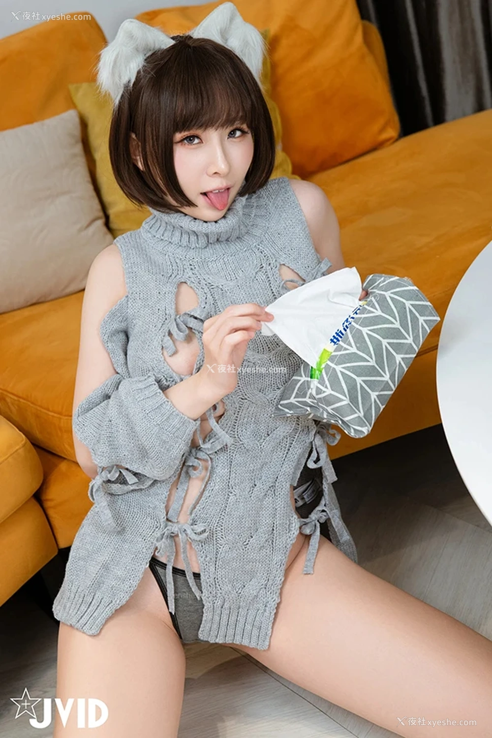 1P - 元宇宙巨乳女仆黎菲兒湿身无圣光人体图集