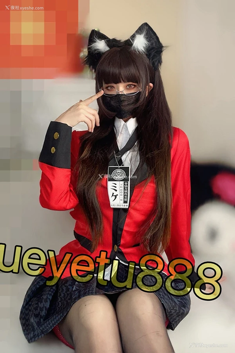 1P - 丝足福利姬@月野兔崽子 道具私拍视图合集