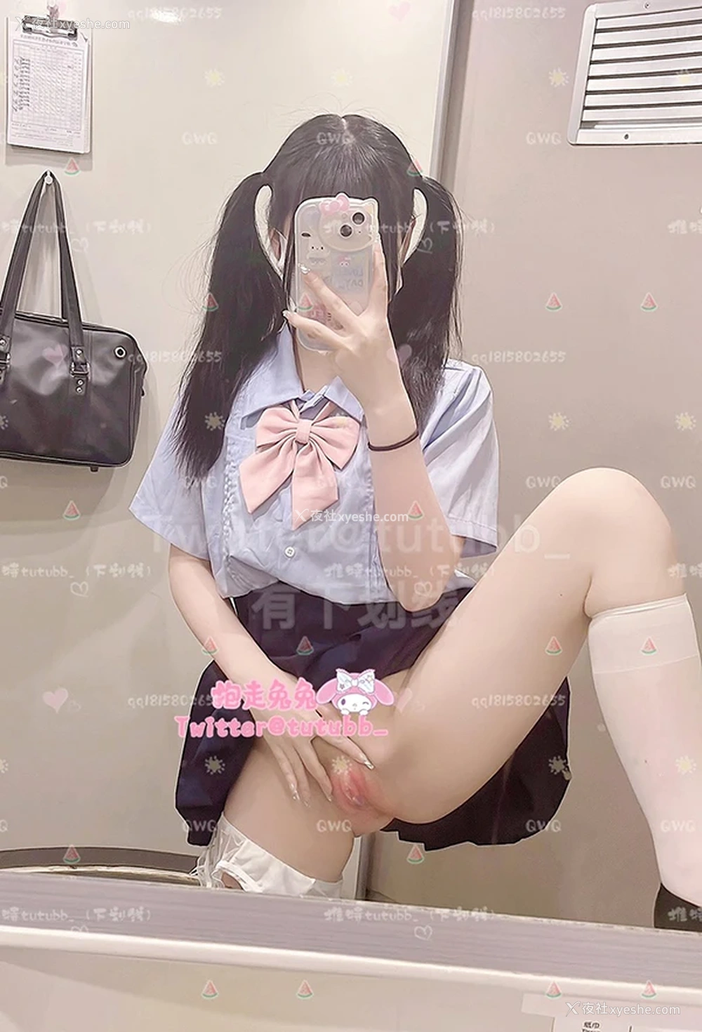 1P - 推特美女@抱走兔兔 晚安 私拍尺度人体合集