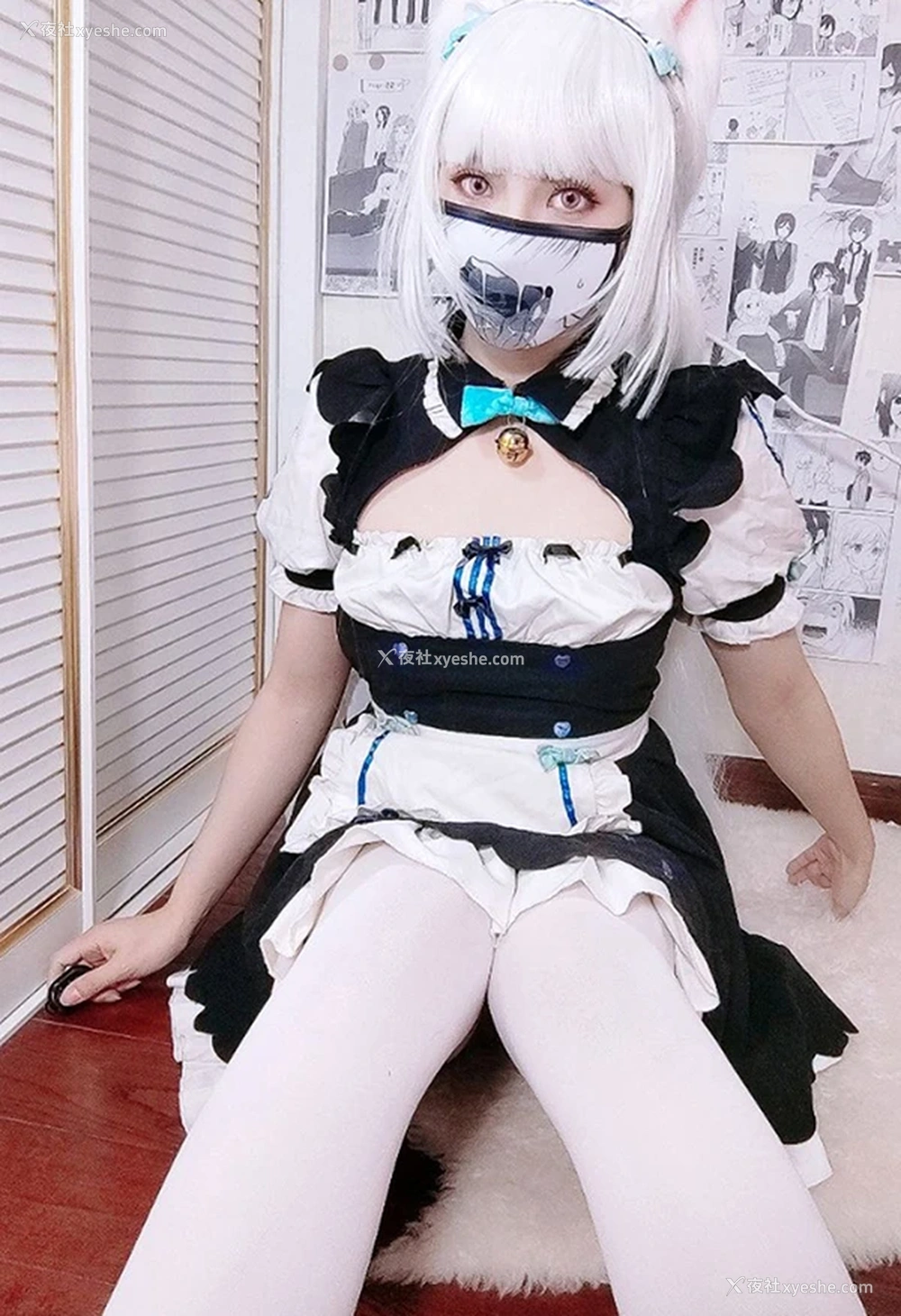 1P - 白虎福利姬Miao喵酱2025漫画风女仆人体合集2
