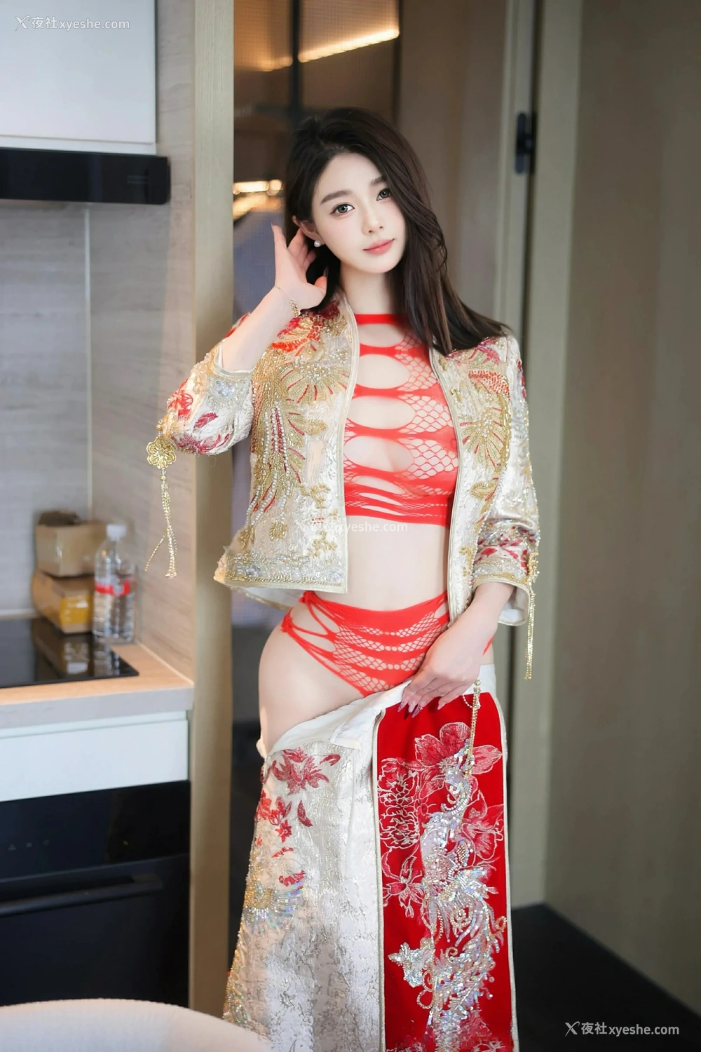 1P - [XiuRen秀人网] No.9833 candy糖糖