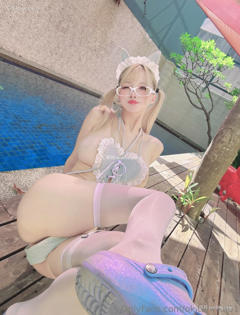 1P - 沖田凜花Rinka – 付费订阅 Denim Cat