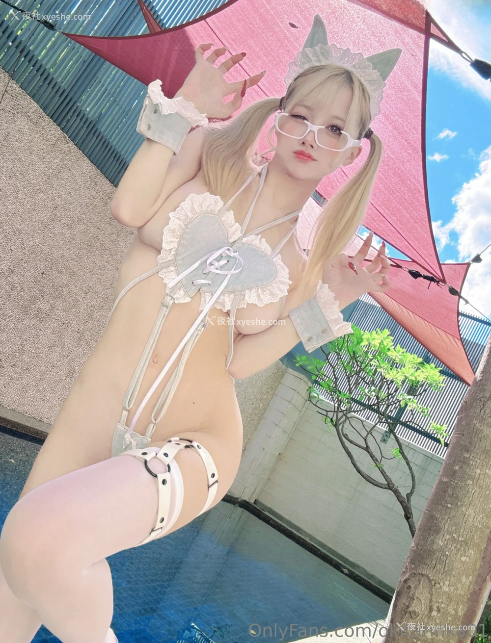 1P - 沖田凜花Rinka – 付费订阅 Denim Cat