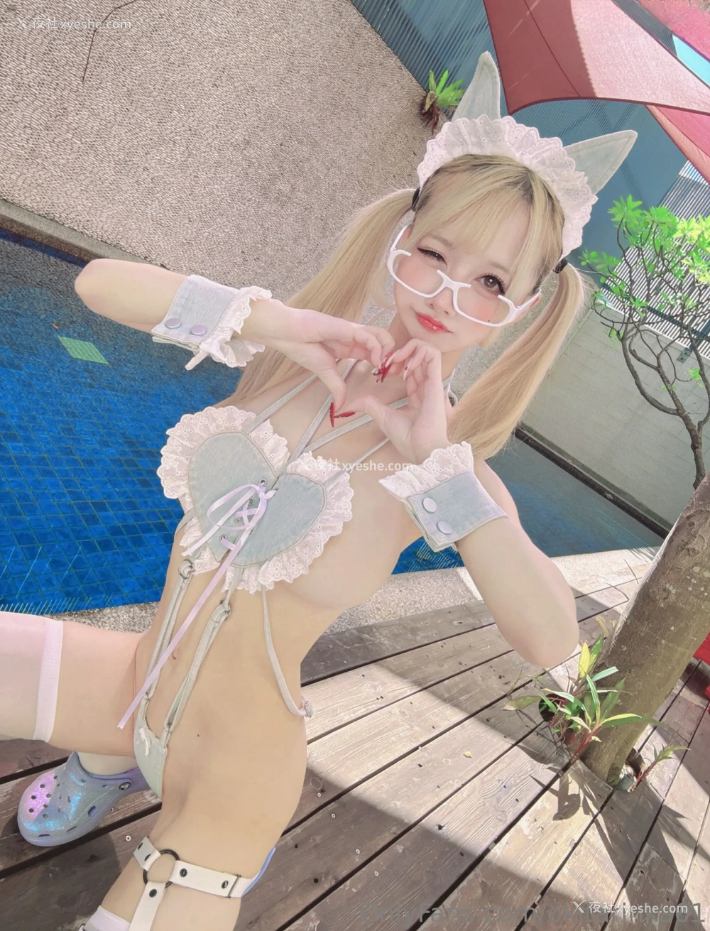 1P - 沖田凜花Rinka – 付费订阅 Denim Cat