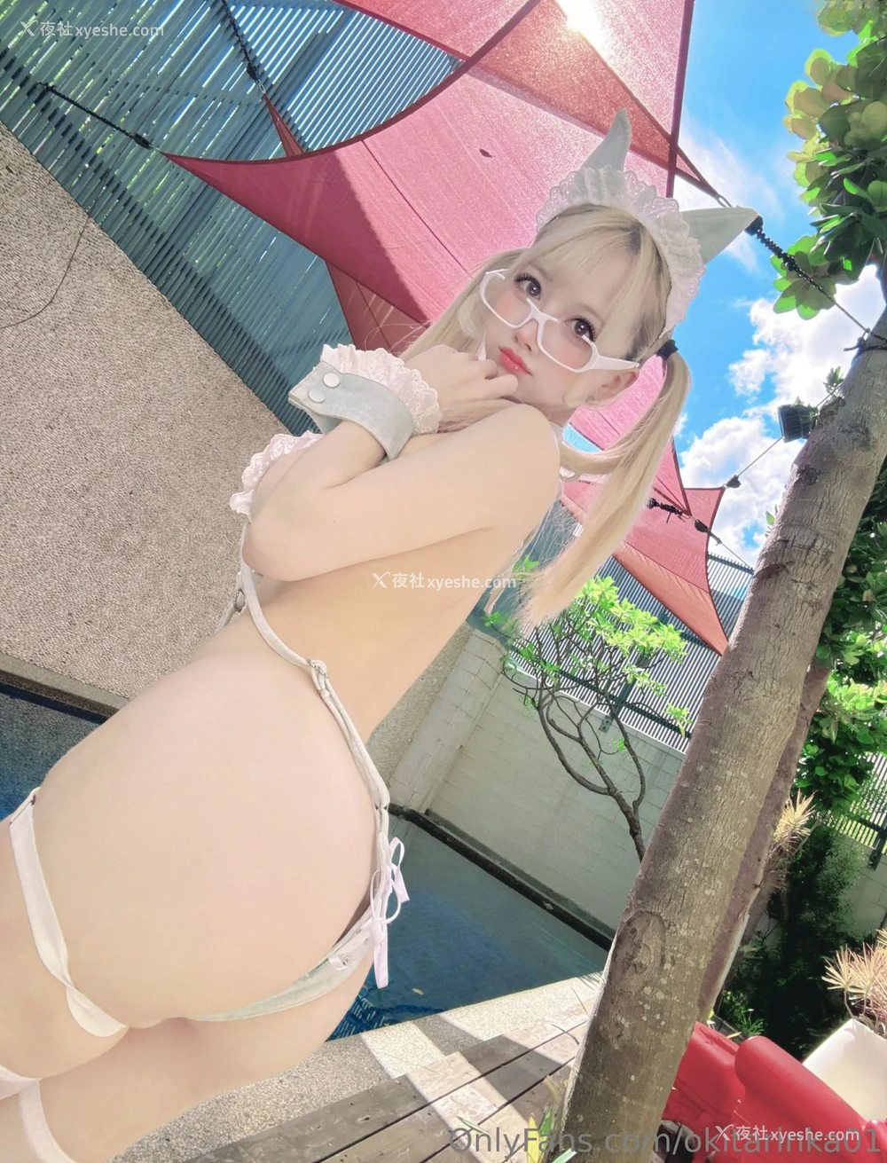1P - 沖田凜花Rinka – 付费订阅 Denim Cat