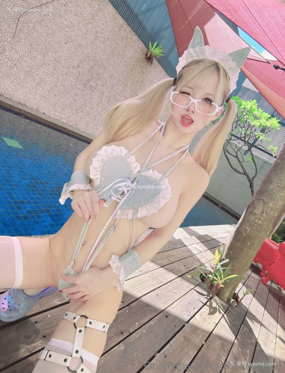 1P - 沖田凜花Rinka – 付费订阅 Denim Cat