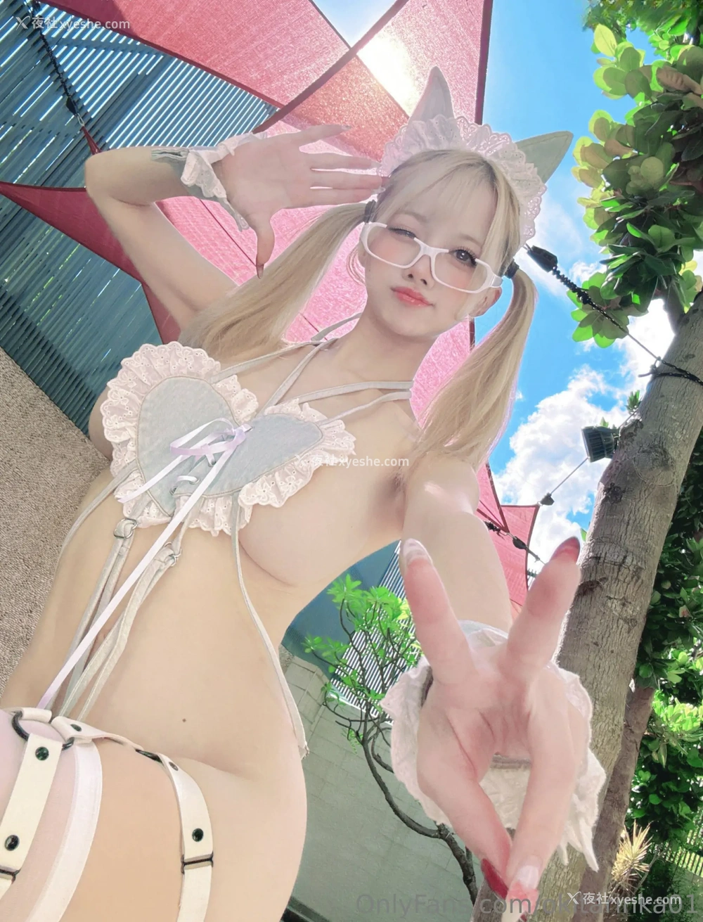 1P - 沖田凜花Rinka – 付费订阅 Denim Cat
