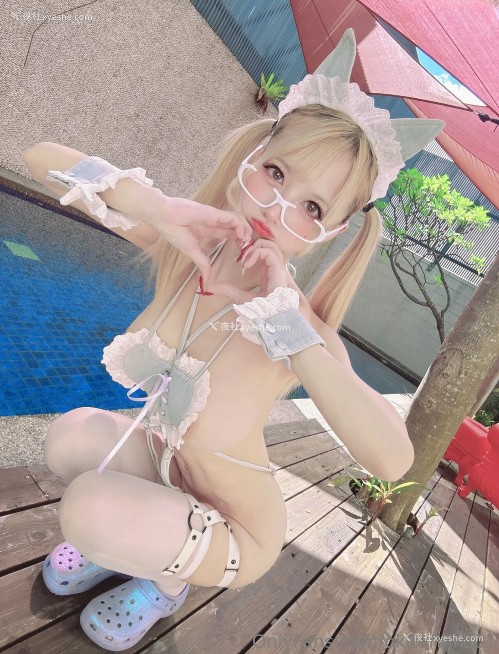 1P - 沖田凜花Rinka – 付费订阅 Denim Cat