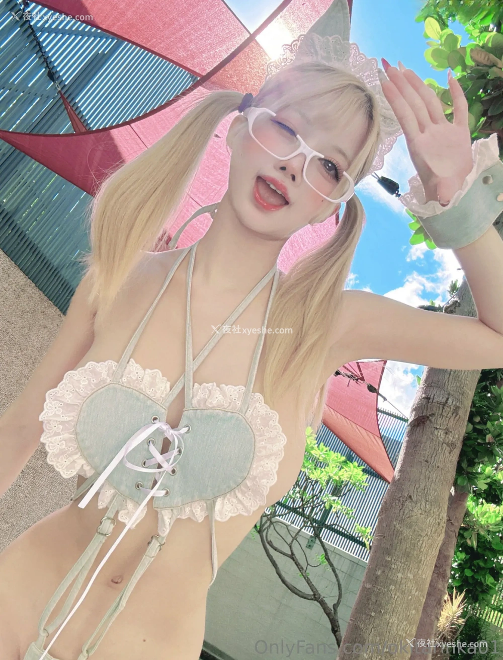 1P - 沖田凜花Rinka – 付费订阅 Denim Cat
