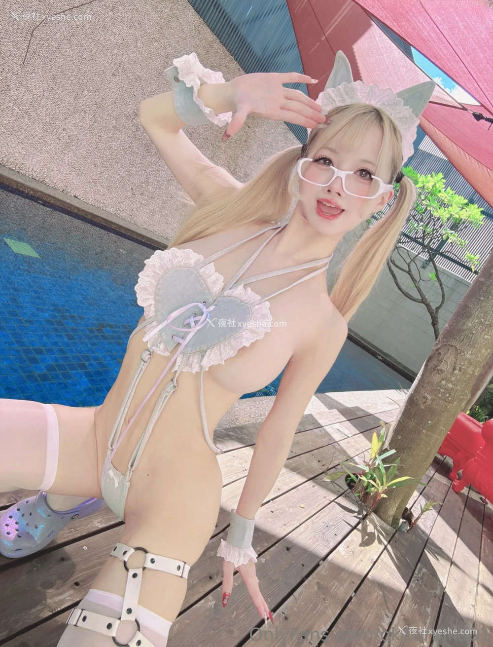 1P - 沖田凜花Rinka – 付费订阅 Denim Cat