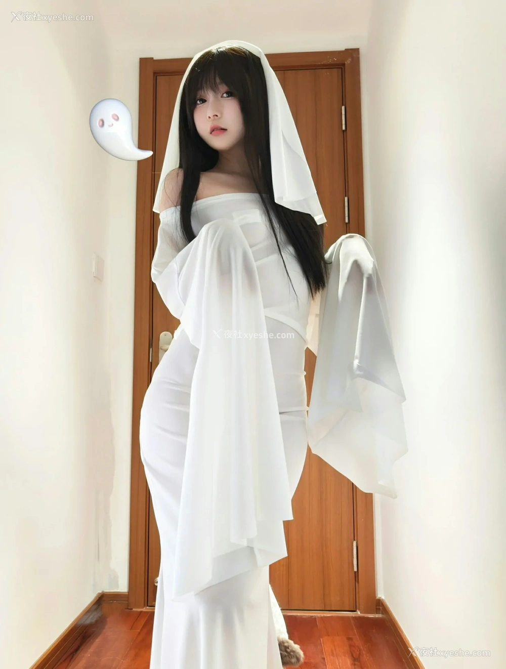 1P - 迷之呆梨-万圣节-幽灵娘