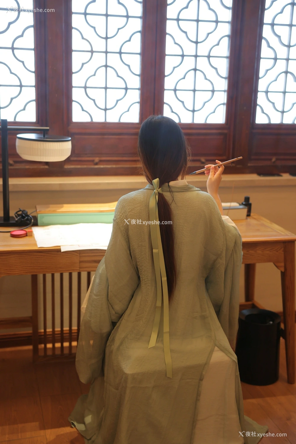 1P - xiuren秀人网福利蛋蛋宝大尺度私拍无码流出绿色汉服