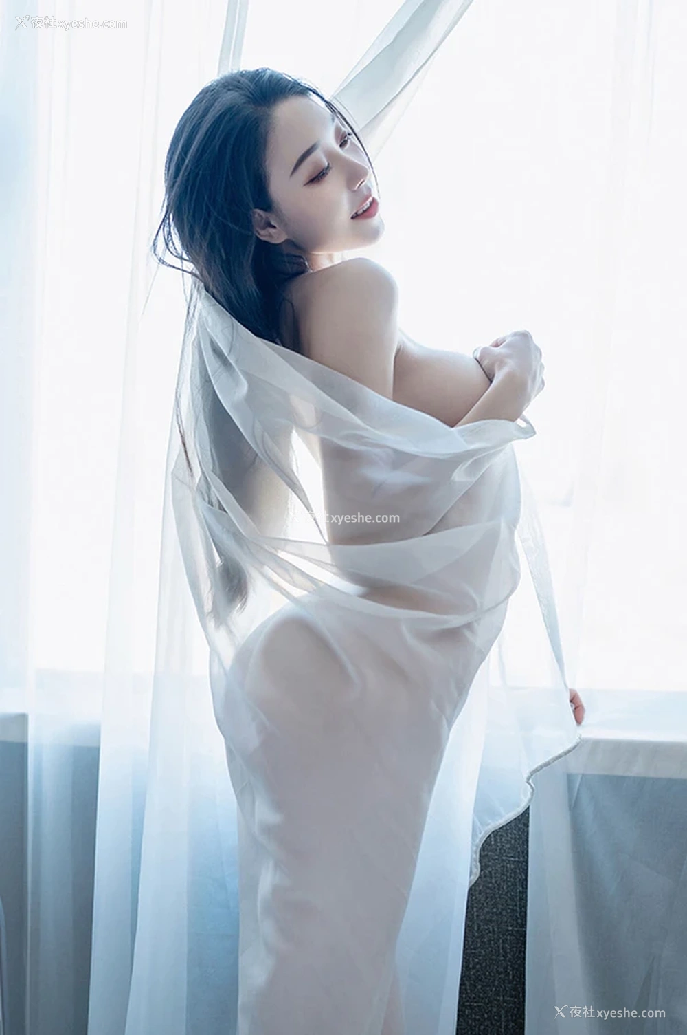1P - 秀人女神清妙白纱 制服私购美妙胴体无圣光图集